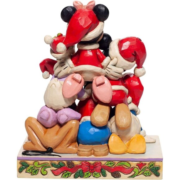 Enesco Jim Shore Disney Traditions Christmas Mickey Mouse and Friends Figurine - Picture 5 of 10